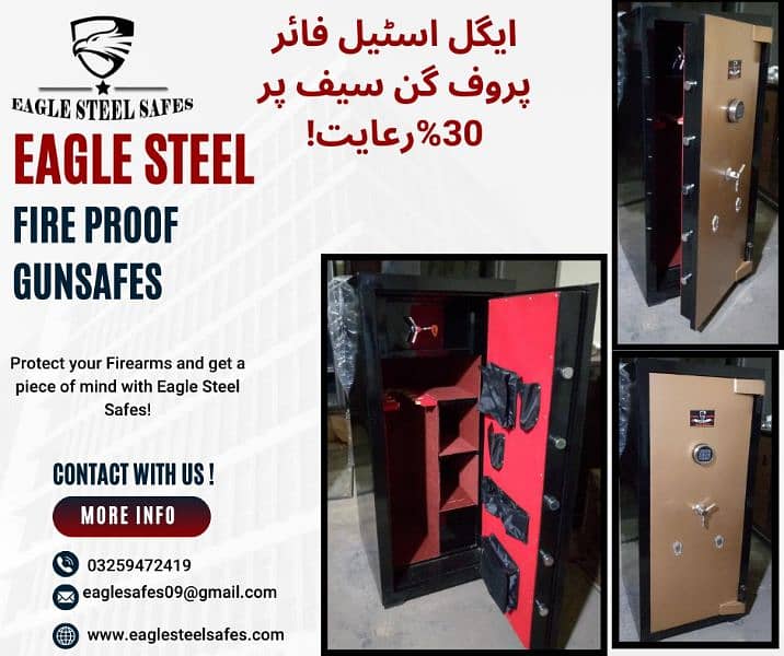 Guns Safe locker Cash Locker/Steel Locker/Caninets/Bank Lockers/Tijori 9