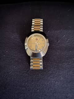 Rado diastar The original automatic. Silver and gold