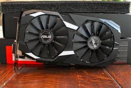 ASUS RX 580 8 gb OC edition dual fan graphics card.