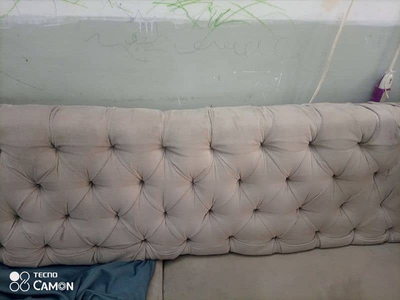 sofa for urgent sale+ sofa cover 0