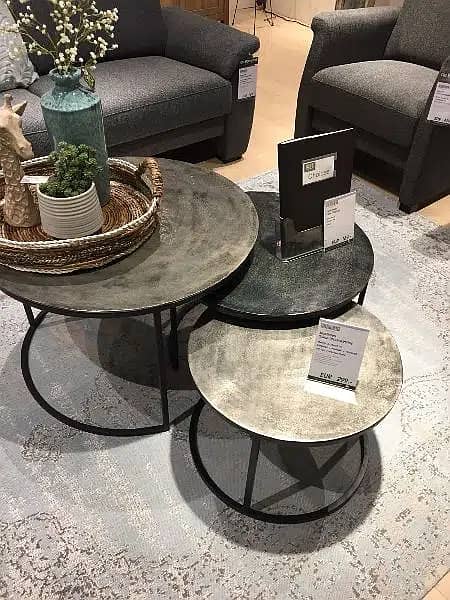 Nesting table/center table /dining table/ round table/Console table 4