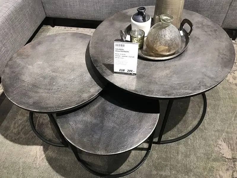 Nesting table/center table /dining table/ round table/Console table 17