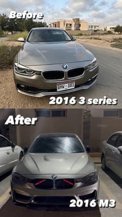 BMW 3 series F30 facelift to BMW m3 conversion 0