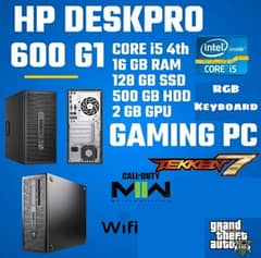 Hp Desxpro 600 G1 BEST For Gaming AND For Work With Pre InstalledGames