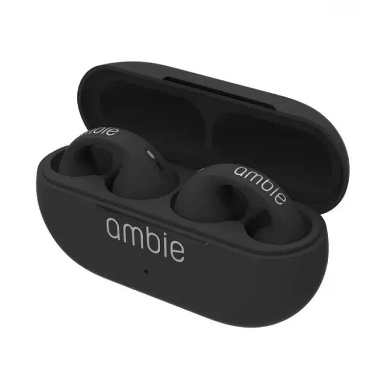 Ambie Wireless Ear Clip Bluetooth 5.3 Headphones Ear Cuffs Sport Outdo 0