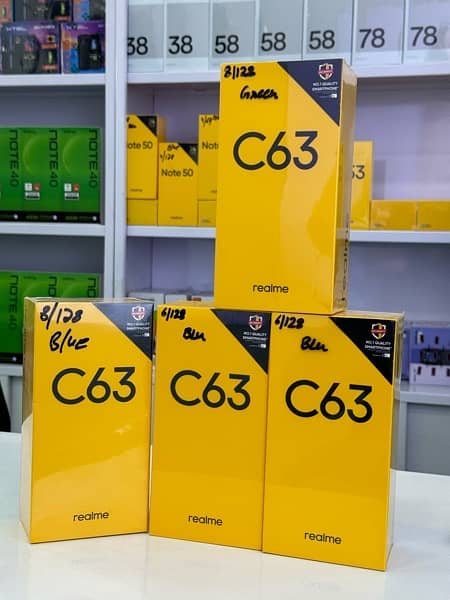 Realme C63 8/128 & 6/128 0