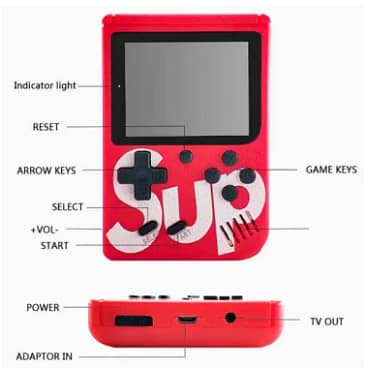 SUP Game Box Plus 400 in 1 Retro Mini Video Game For Kids 3