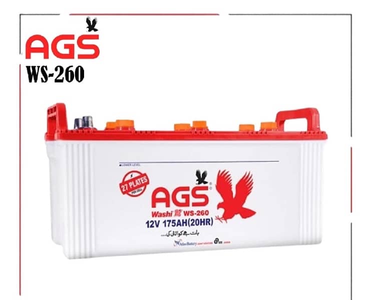 AGS 12V BATTERY 0