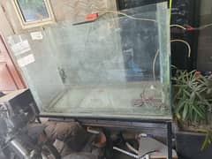 aquarium large size 4 feet x 3 feet     2.5 feet deep