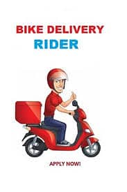 RIDER REQUIRED FOR SUPPLY WORK