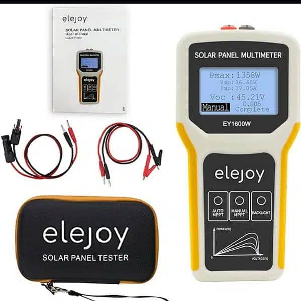 Elejoy 1600W Photovoltaic Solar Panel Multimeter Poly Solar Pane 0