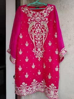 Agha Noor Stitched Designer Dress