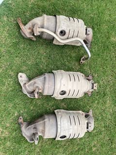 honda civic catalytic converter and mud flap bonnet reborn