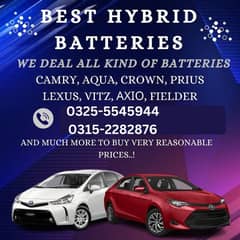 Hybrid Battery Solution - Batteries Replacement Abs unit change