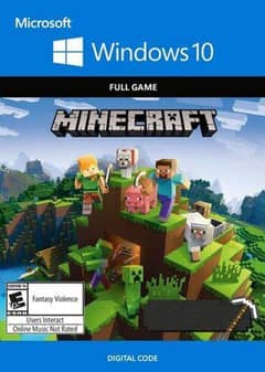 Original Minecraft Windows edition for sale