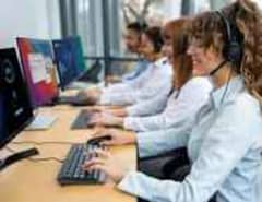 female staff call center timing 6 to 2 pick and drop available