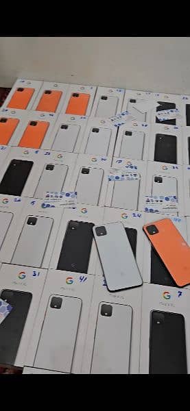 Google Pixel 4XL 6-64 and 6-128 Original Box pack Complete accessories 2