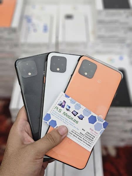 Google Pixel 4XL 6-64 and 6-128 Original Box pack Complete accessories 5