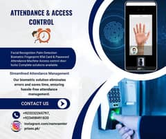 Biometric rfid card time attendance machine & access control door lock