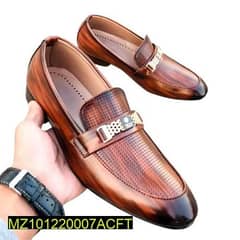 Men's Synthase Leather Handmade Loafer Shoes