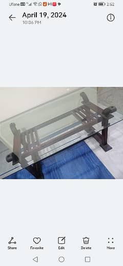 dinning table only table pure sheesham 16k demand