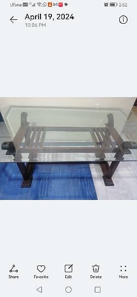 dinning table only table pure sheesham 17k demand 3