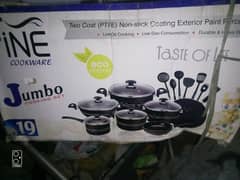 Non stick jambo set 18 piece