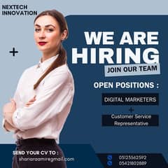 HIRING Customer Support Representative FOR CALL CENTRE