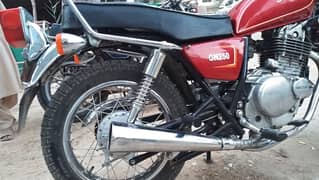 gn250 in good condition, lahore police auction letter short