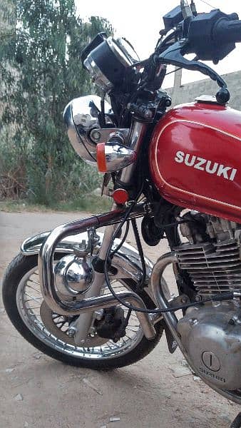 gn250 in good condition, lahore police auction letter short 2