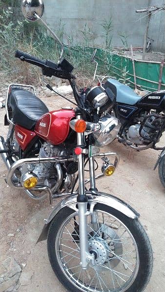 gn250 in good condition, lahore police auction letter short 5