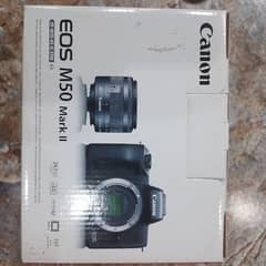 canon m50 mark ii with kit lens