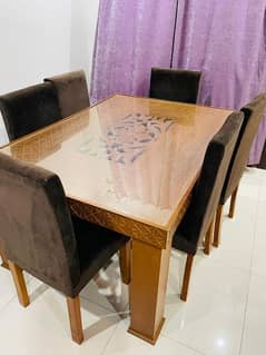 6 seater dinning table