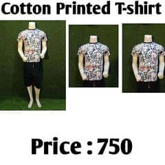 Cotton Printed T-shirt