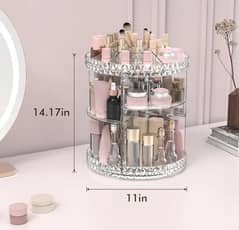 360 Rotating Makeup organizer