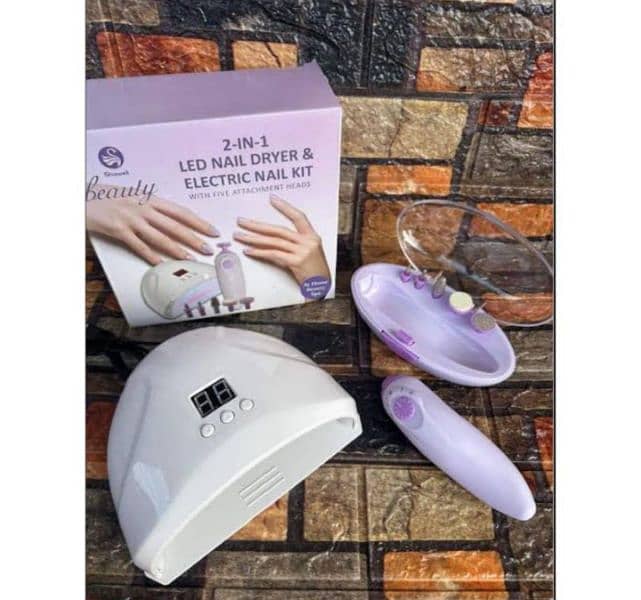 2 in 1 nail dryer and electric nail kit 4