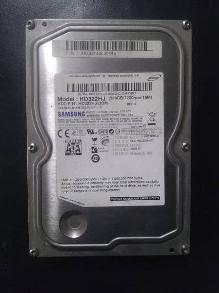 Hard 320GB 4