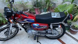 Honda Cg 125 2022 With orignal number plates