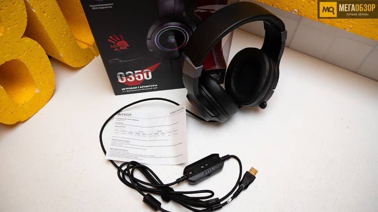 Bloody G350 7.1 Surround Sound Gaming Headphone 1