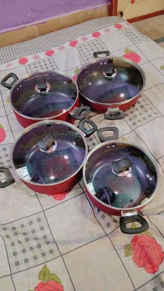 non stick 4 pieces for sale 0