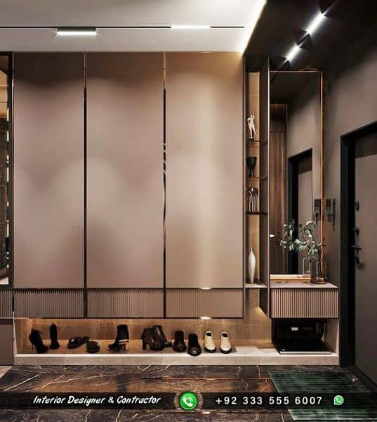 Wardrobes Designer - Almari - Cabinets - Wood Work (0333-5556007) 8