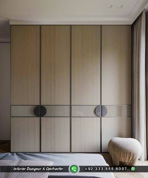 Wardrobes Designer - Almari - Cabinets - Wood Work (0333-5556007) 9