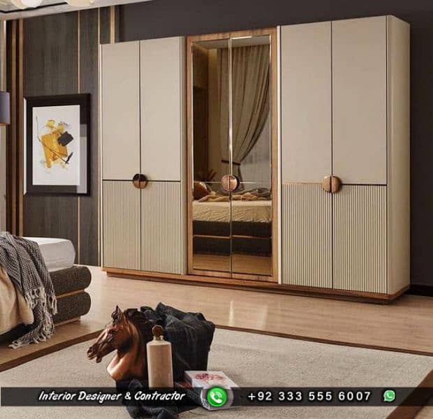 Wardrobes Designer - Almari - Cabinets - Wood Work (0333-5556007) 10