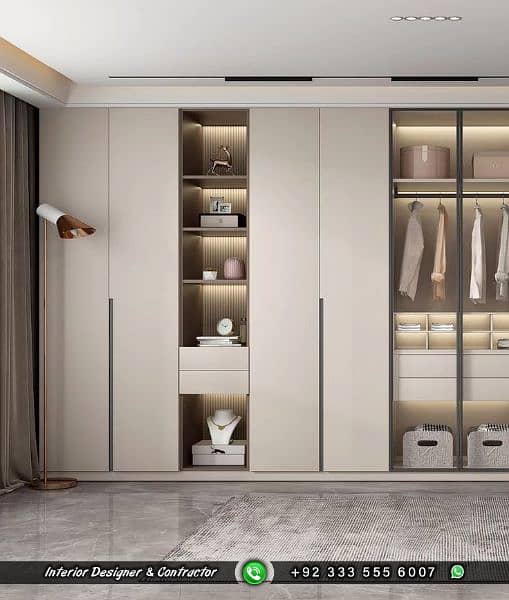 Wardrobes Designer - Almari - Cabinets - Wood Work (0333-5556007) 16