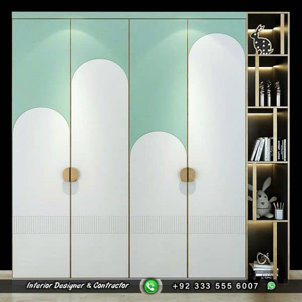 Wardrobes Designer - Almari - Cabinets - Wood Work (0333-5556007) 17