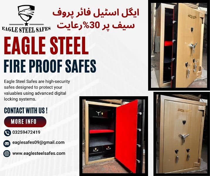 Digital cash safe locker/ Fireproof cabinets/vault door/almari/tijori 1