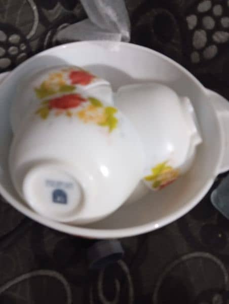 marble dinner set 6