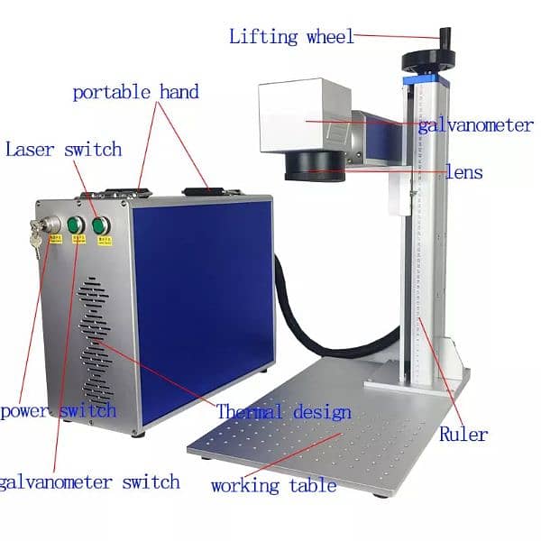 (Laser Fiber Marking Machine) Engraving Machine 2