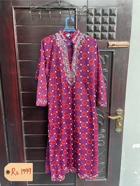 1 piece branded kameez 2