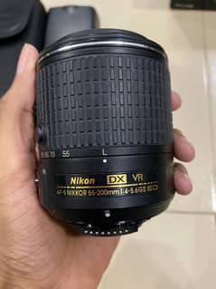 Nikon DX VR 55 to 200MM 4 to 5.6 G